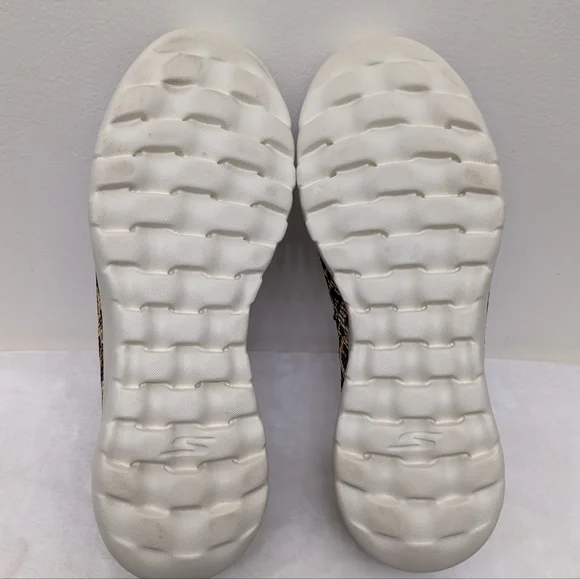 Skechers Leopard Print Go Walk Joy Fiery - Picture 10 of 13